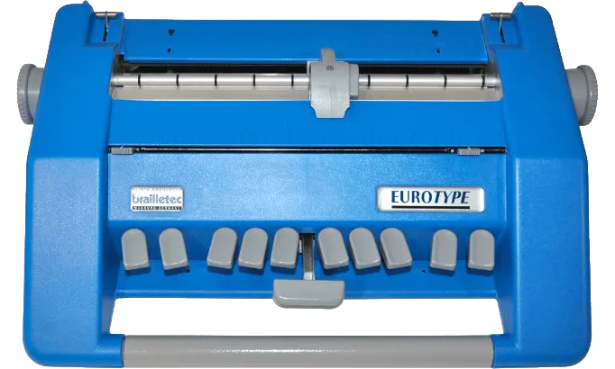 Braillemaschine Elotype 5 in Blau